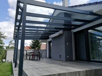 Hliníková pergola